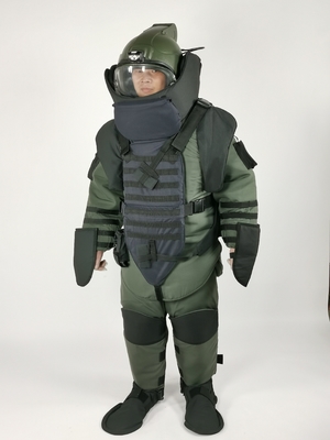 Flexible confortable avancé de costume de bombe d'Eod de fibre d'Aramid de sécurité publique