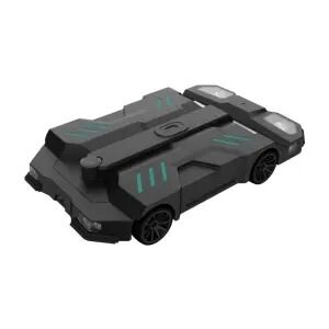 Sous le robot d'inspection des véhicules