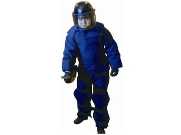 Costume de recherche d'équipement de déminage de bleu marine et poids léger de casque