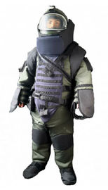 Protection flexible confortable de costume de bombe d'EOD habillant le kit avec le système de communication