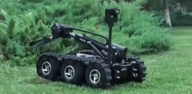 Robot flexible de neutralisation des munitions explosives d'équipement de déminage de défilement