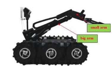 910 * 650 * 500 millimètres de bombe d'équipement de robot de la croix 320mm de taille de poids de l'obstacle 90kg