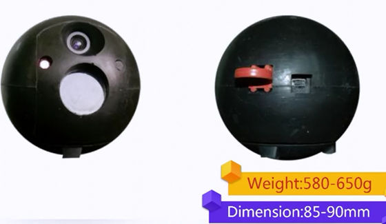 rotation à distance de la boule 360° de surveillance de la distance 85mm de 30m