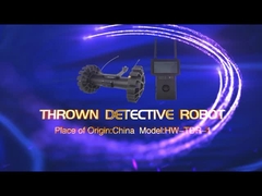 Robot détective lancé, vitesse de déplacement 0,6 m/s, avec fonction d'enregistrement vidéo, de photographie.